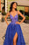 Amarra 88788 - Tiered A-Line Prom Dress with Slit Special Occasion Dress