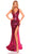 Amarra 88789 - Metallic Sequin Prom Dress Special Occasion Dress 000 / Fuchsia