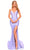 Amarra 88809 - Embellished Mermaid Prom Dress Prom Dresses 000 / Periwinkle