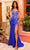 Amarra 88813 - Plunging Sweetheart Sequin Prom Dress Special Occasion Dress 000 / Royal Blue