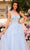 Amarra 88841 - 3D Floral Embellished One-Sleeve Prom Dress Special Occasion Dress