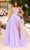 Amarra 88849 - Lace Detailed A-Line Prom Dress Special Occasion Dress 000 / Lilac