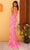 Amarra 94018 - Embellished Sleeveless Prom Dress Prom Dresses 4 / Candy Pink/Bright Pink