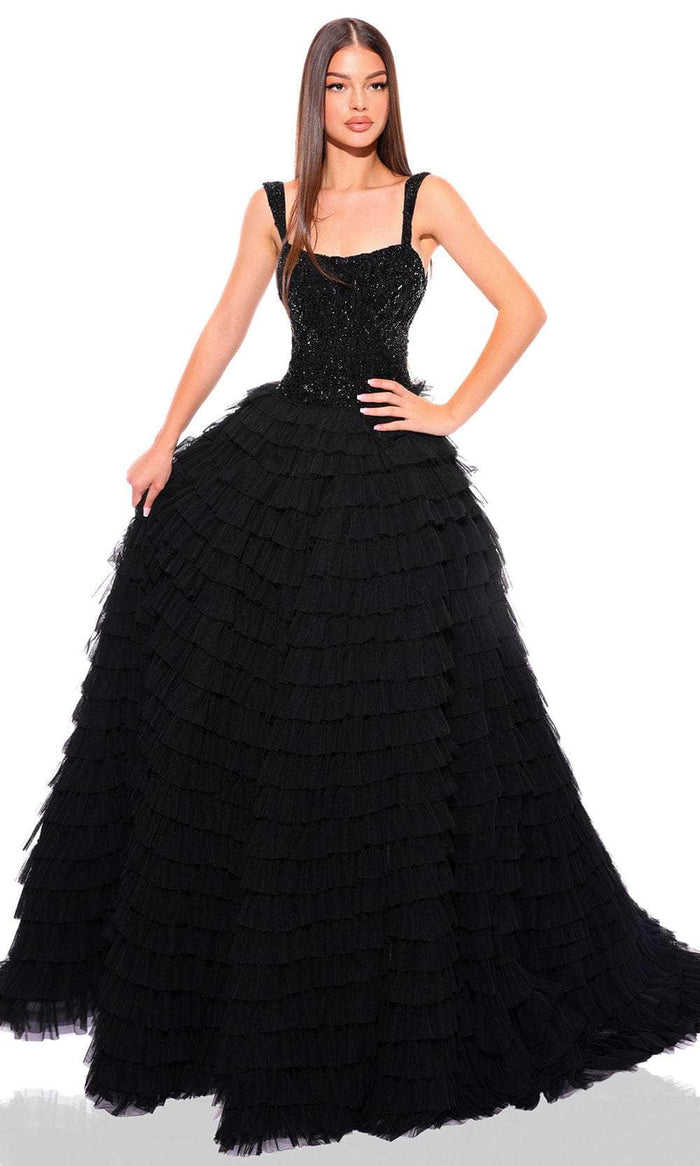 Amarra 94026 - Ruffle Tiered Evening Dress Special Occasion Dress