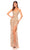 Amarra 94032 - Sweetheart Empire Evening Dress Special Occasion Dress 000 / Gold