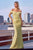 Amoris by Ladivine T402 - Off Shoulder Mermaid Evening Gown Mother of the Bride Dresses XXS / Pale Yellow