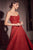 Amoris by Ladivine T701 - Strapless Glitter A-Line Evening Gown Prom Dresses