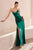 Amoris by Ladivine T704 - Elegant V-Neck Evening Gown Prom Dresses