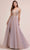 Andrea and Leo A0672 - Floral Beaded Evening Gown Bridesmaid Dresses 2 / Rosewood