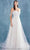 Andrea and Leo A0822 - Off-Shoulder Embellished Gown Wedding Dresses 14 / Off White-Nude