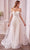 Andrea and Leo A0822 - Off-Shoulder Embellished Gown Wedding Dresses 14 / Off White-Nude