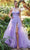 Andrea and Leo A1053 - Floral Embroidered Strapless Prom Dress Prom Dresses 6 / Blush