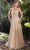 Andrea and Leo A1112 - Sequined Lace Prom Gown Prom Dresses