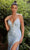 Andrea and Leo A1159 - Floral Beaded Lace-Up Evening Gown Pageant Dresses 8 / Blue