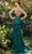 Andrea and Leo A1171 - Sweetheart Feather Skirt Evening Dress Evening Dresses 6 / Emerald