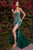 Andrea and Leo A1229C - Embellished Mermaid Gown Prom Dresses 2 / Emerald