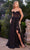 Andrea And Leo A1341 - Ruffled Sweetheart Gown Prom Dresses 2 / Black