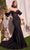 Andrea and Leo A1354 - Draped Sleeve Evening Gown Special Occasion Dress