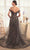 Andrea and Leo A1375 - Beaded Bodice Off Shoulder Evening Gown Special Occasion Dress