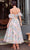 Andrea and Leo A1406 - Floral Applique Sweetheart Tea-Length Dress Special Occasion Dress