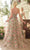 Andrea and Leo A1420 - Floral Print Ruffled A-Line Prom Gown Prom Dresses