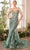 Andrea and Leo A1421 - V-Neck Beaded Embroidered Prom Gown Special Occasion Dress