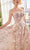 Andrea and Leo A1453 - Strapless Floral Appliqué Prom Gown Special Occasion Dress