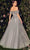 Andrea and Leo MA103 - Off Shoulder Applique Long Gown Special Occasion Dress