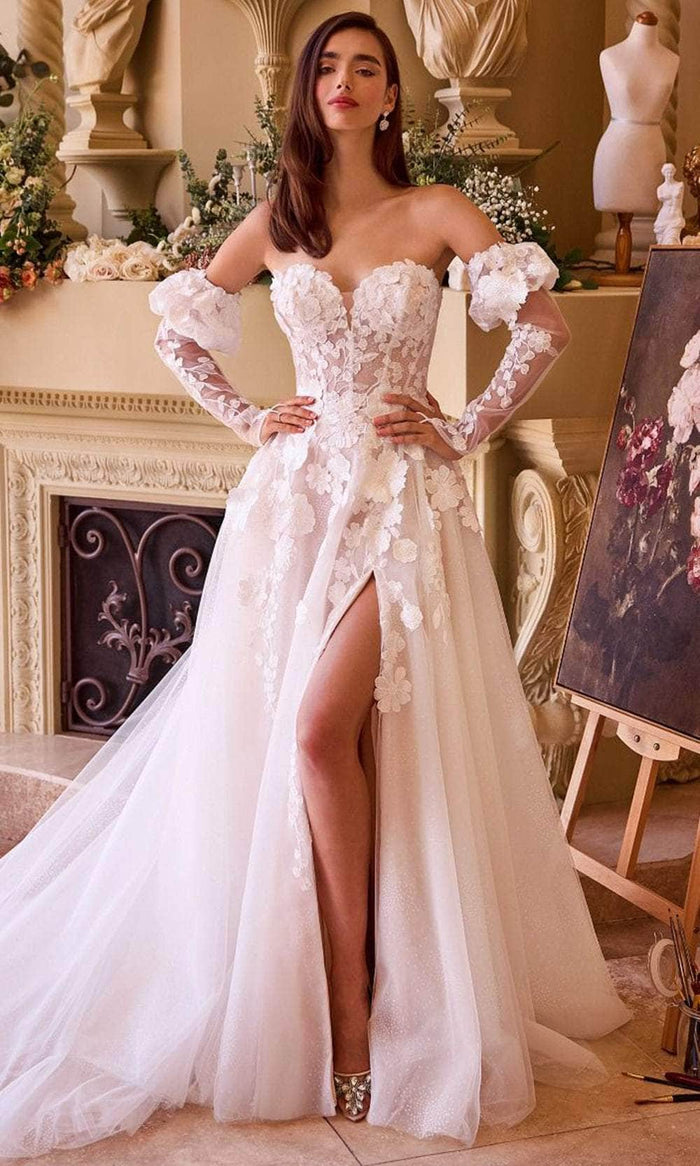 Andrea and Leo WL017 - Applique A-Line Bridal Gown Special Occasion Dress