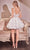 Andrea and Leo WL081 - Floral Detailed Bridal Dress Special Occasion Dress