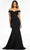 Ashley Lauren 11118 - Off Shoulder Evening Gown Evening Dresses 0 / Black