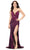 Ashley Lauren 11236 - Sequin High Slit Prom Gown Prom Dresses