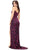 Ashley Lauren 11236 - Sequin High Slit Prom Gown Prom Dresses