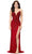 Ashley Lauren 11236 - Sequin High Slit Prom Gown Prom Dresses