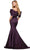 Ashley Lauren 11413 -Off-Shoulder Mermaid Prom Gown Evening Dresses 10 / Deep Green