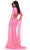 Ashley Lauren 11485 - Long Cape Sleeve Cutout Prom Gown Prom Dresses