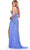 Ashley Lauren 11498 - Beaded High Slit Prom Gown Prom Dresses