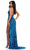 Ashley Lauren 11590 - Sweetheart Fringed Slit Evening Gown Pageant Dresses