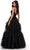 Ashley Lauren 11603 - Sweetheart Tiered A-Line Prom Dress Prom Dresses 8 / Black