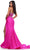 Ashley Lauren 11617 -Corset Bejeweled Bodice Prom Dress Prom Dresses 8 / Magenta