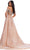 Ashley Lauren 11636 - Long Sleeve Fully Beaded Prom Gown Prom Dresses