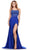 Ashley Lauren 11690 - Bead Embellished Corset Prom Dress Prom Dresses 6 / Nude