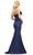 Ashley Lauren 11696 - Bow Accent Mermaid Evening Gown Evening Dresses