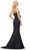 Ashley Lauren 11702 - Oversized Bow Mermaid Evening Gown Evening Dresses