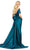 Ashley Lauren 11727 - Asymmetric Evening Gown with Overskirt Prom Dresses