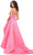 Ashley Lauren 11734 - Embroidered Bodice High-Low Hem Prom Gown Special Occasion Dress