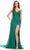 Ashley Lauren 11736 - Ruched Detail One Shoulder Evening Gown Special Occasion Dress