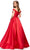 Ashley Lauren 11771 - Straight Neckline Flower Detail Evening Gown Special Occasion Dress