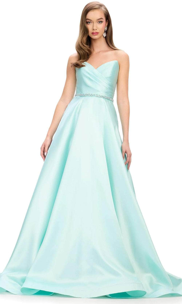 Ashley Lauren 11773 - Sweetheart Jeweled Belt Evening Gown Special Occasion Dress