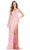 Ashley Lauren 11788 - Plunging Halter Multicolored Beaded Prom Gown Special Occasion Dress